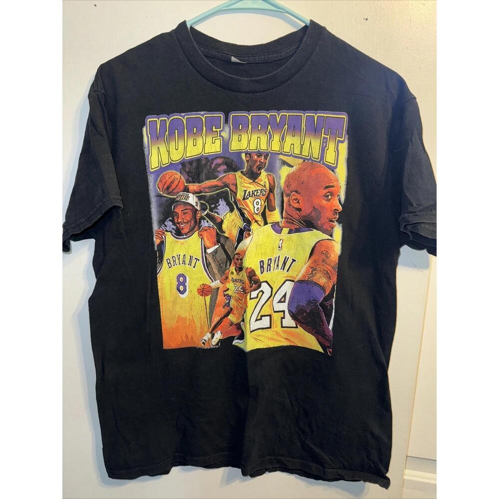 Vtg Y2K Kobe Bryant Mvp T Shirt Rap Tee Sz Small Rare Nba Basketball Street Wear